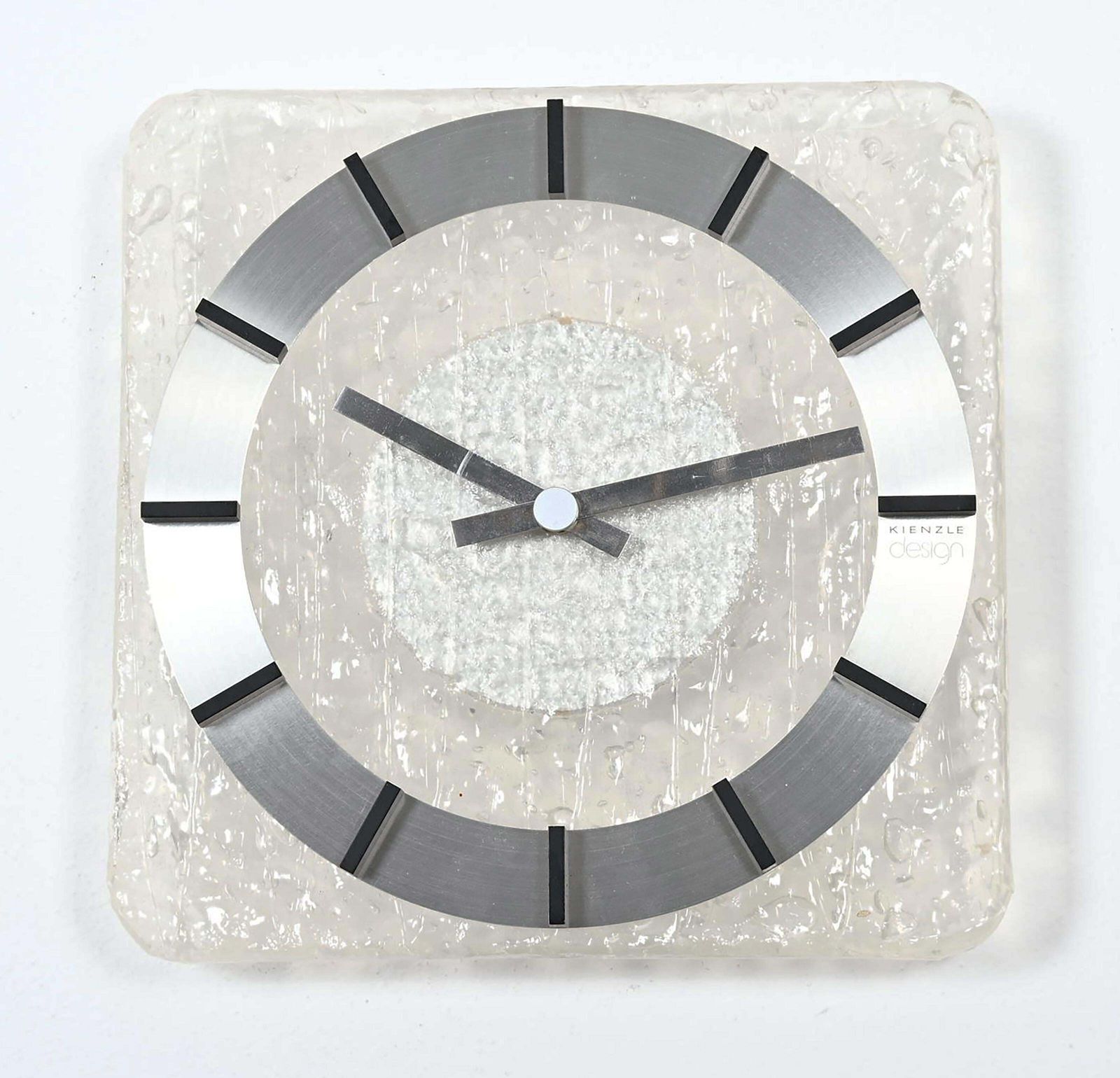 Midcentury Kienzle Lucite Wall Clock photo furniture