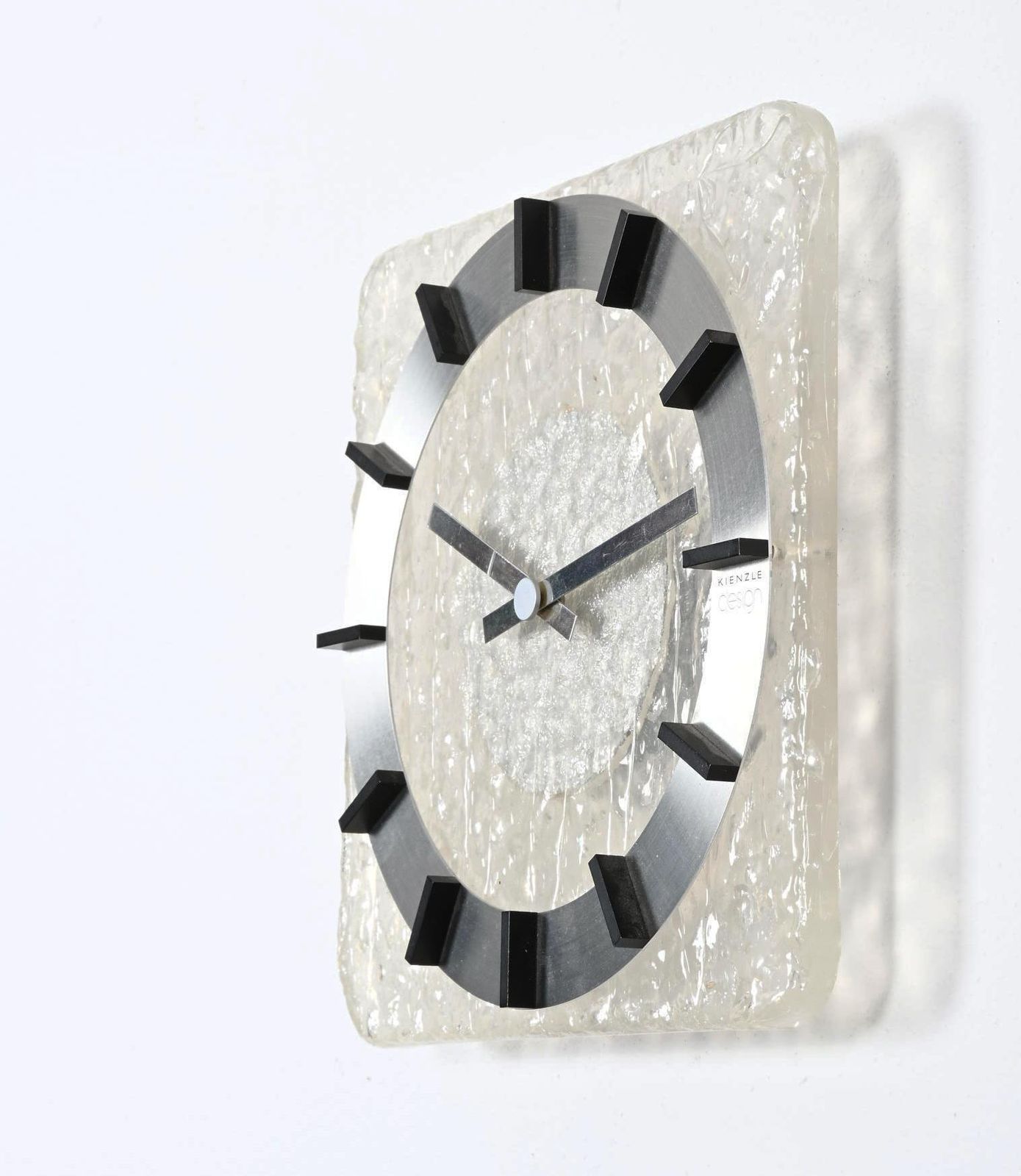 Mid Century Kienzle Lucite Wandklok photo for sale