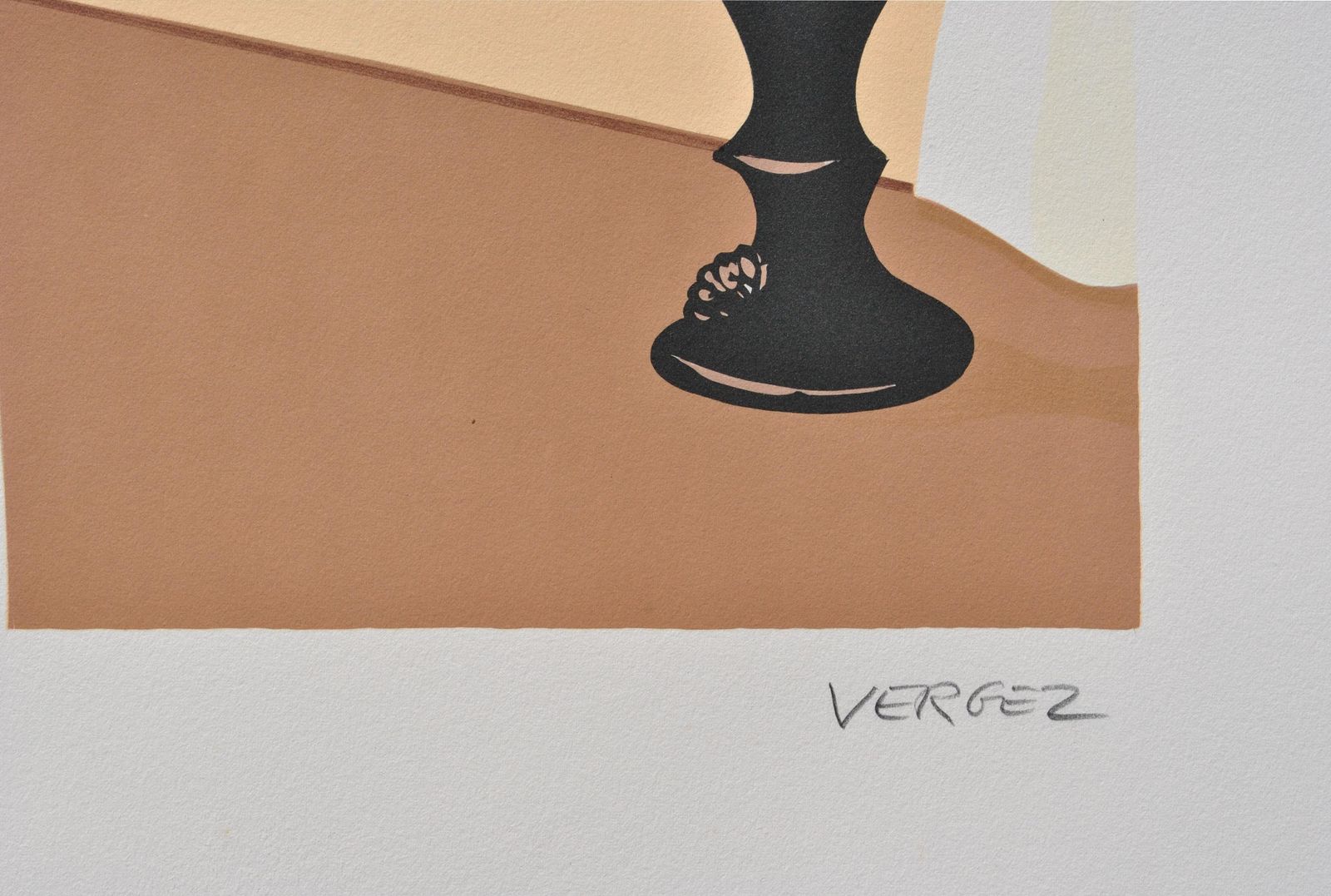 Serge Vergezvenice : Bride With Bouquet   Original Lithograph, Handsigned & Ltd /2501982 photo for sale