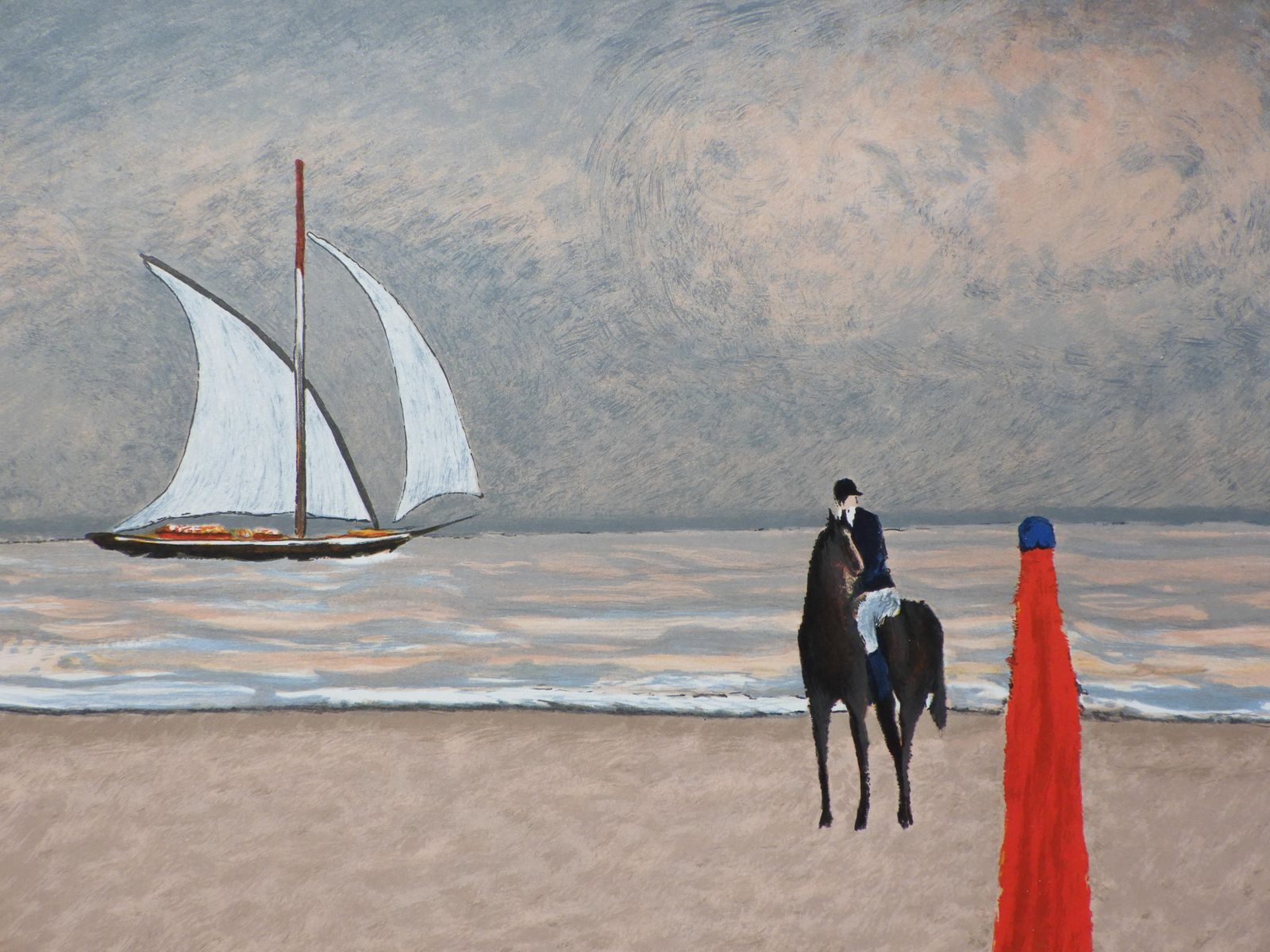 133.0 Ramon Dilleydeauville : Twenties Elegant    Original Lithograph, Handsigned & Ltd /2501982 photo