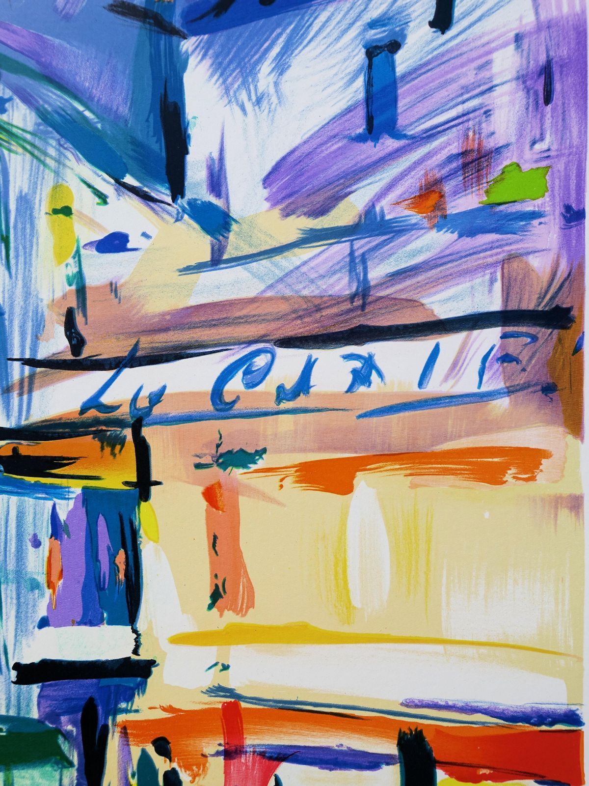 Pierre Bellierriviera : Cannes Carlton Palace   Original Lithograph, Handsigned & Ltd /6001982 photo 133.0