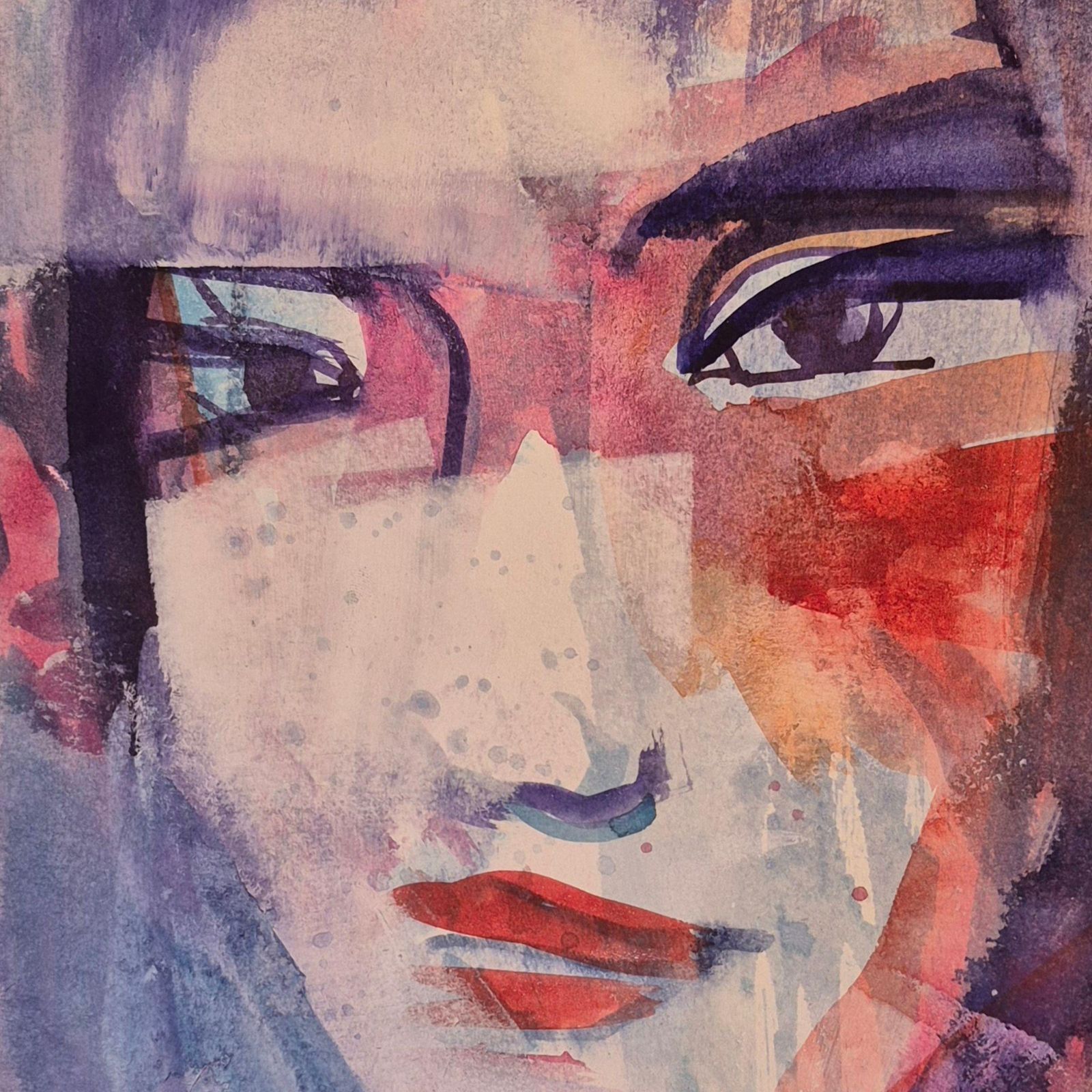 Anna Masiul Gozdeckaimprovisations, Contemporary Painting, Acrylic On Paper, Polish Artist2026 photo Art