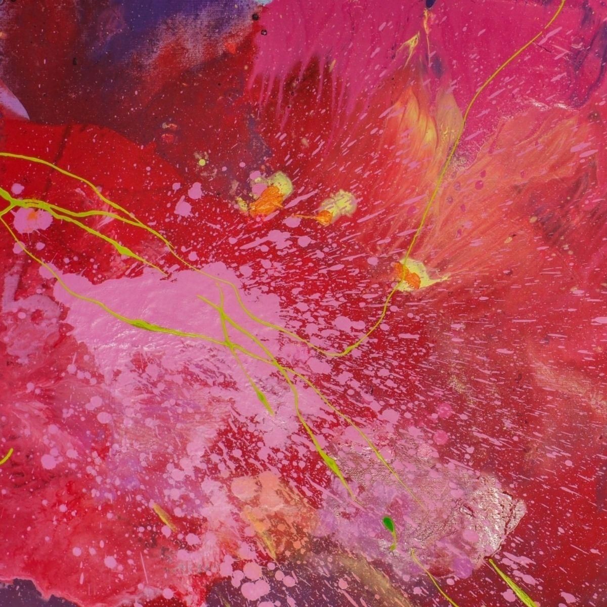 Agnieszka Zawiszaa Flower   Contemporary, Figurative Colorful Oil Painting, Polish Artist2024 photo 795.0