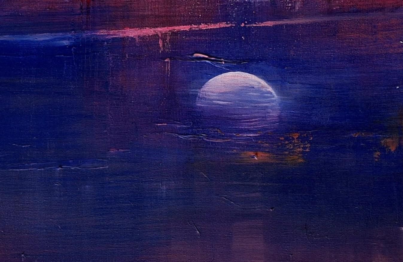 Barbara Hubertlandscape. Contemporary Oil Landscape Painting, Polish Artist2025 photo 1193.0
