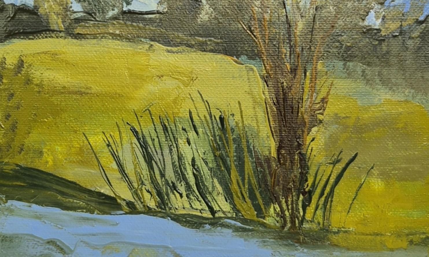 Monika Rossalandscape   Contemporary Oil Painting, Polish Artist2025 photo for sale