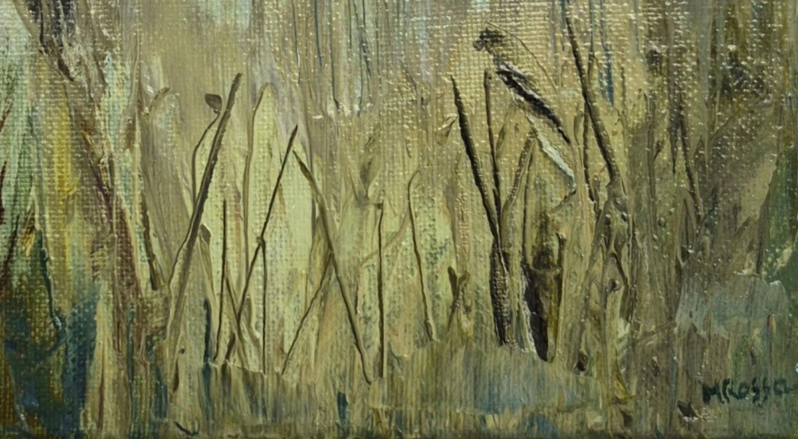 Monika Rossagreen Landscape   Contemporary Oil Painting, Landscape, Colorful, Polish Artist2025 photo Art