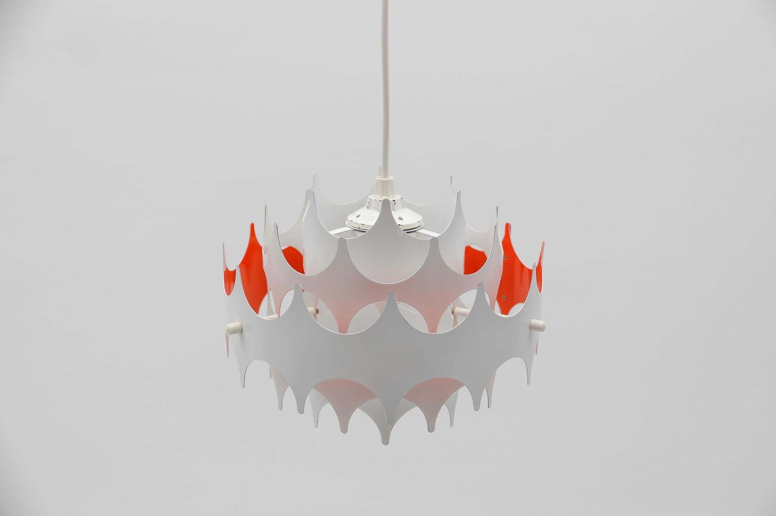 Space Age Brutalist Ceiling Lamp By Doria Leuchten, 1960s Germany photo vintage
