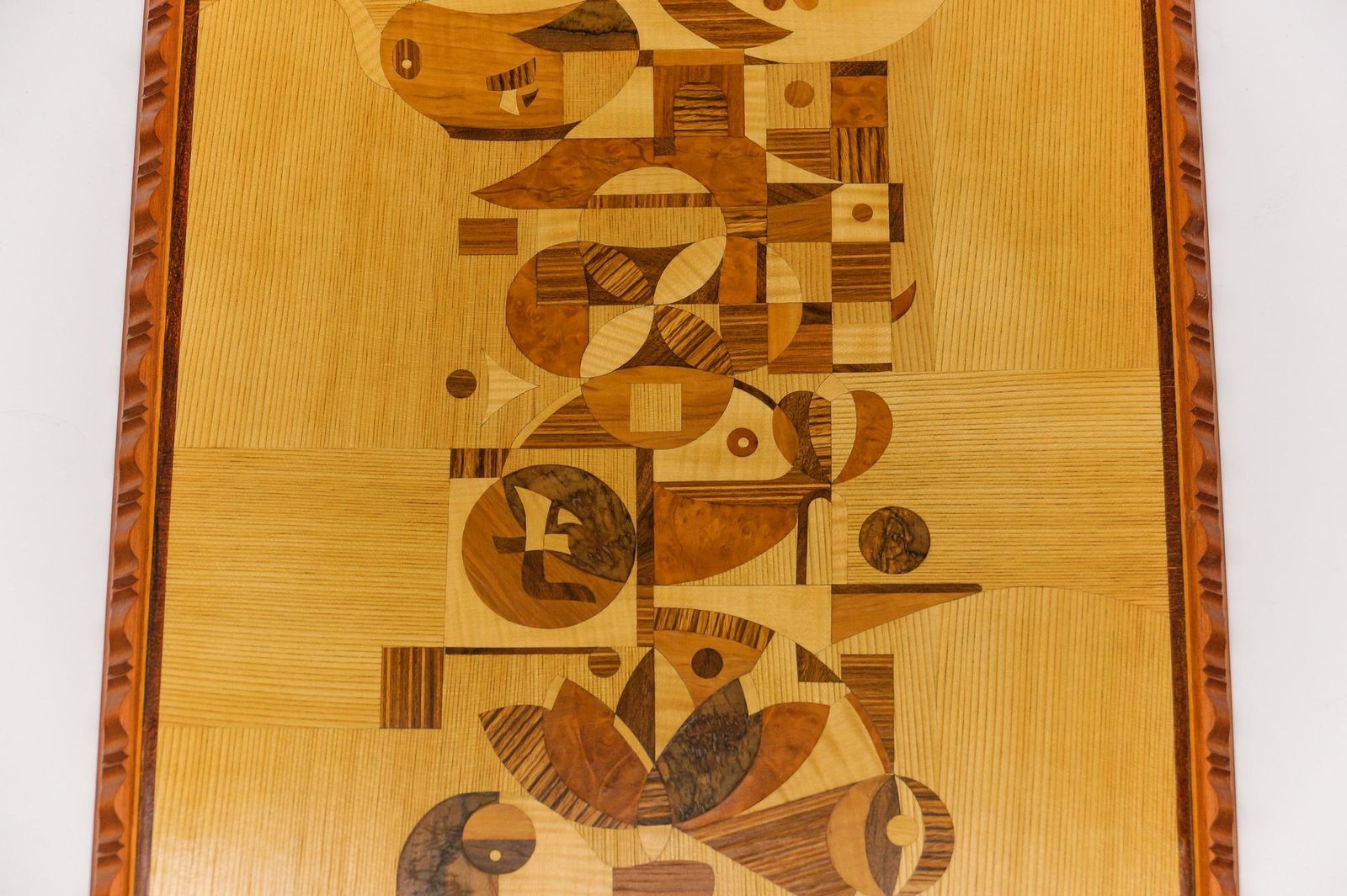 Awesome Handmade Wooden Inlays Wall Art By Artist Rene Berg, 1975 Germany photo 1016.0