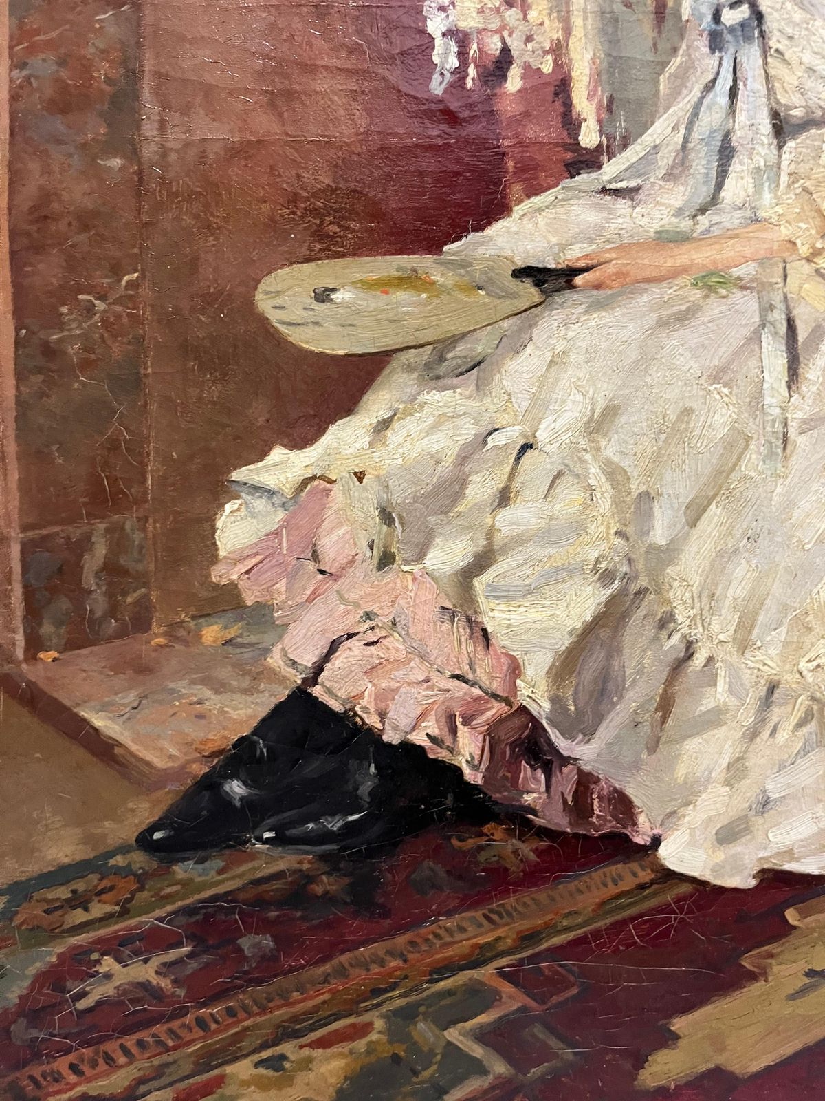 photo buy Ernest Jean Joseph Godfrinonelegant Woman In The Living Room , Impressionist, Woman, Interior, 19 Th 1898ca1898