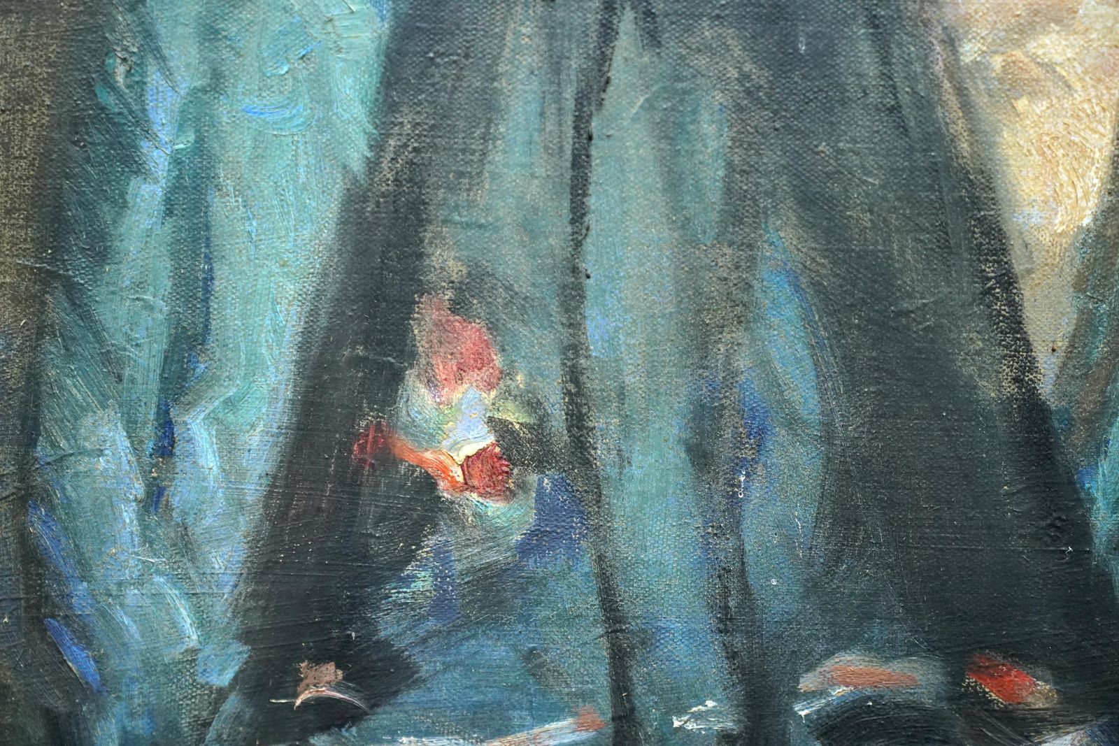 Rose Meadportrait Of Beatrice Gurney   British 1920's Impressionist Art Oil Paintingcirca 1920 photo buy