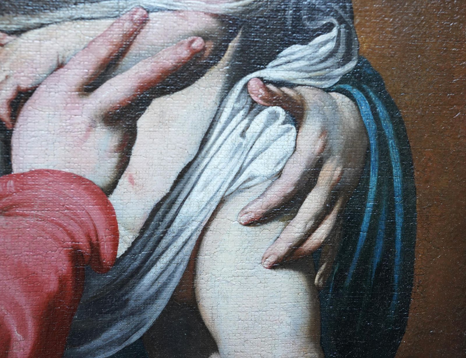 photo for sale Madonna And Child   Italian 17th Century Religious Old Master Art Oil Paintingcirca 1640