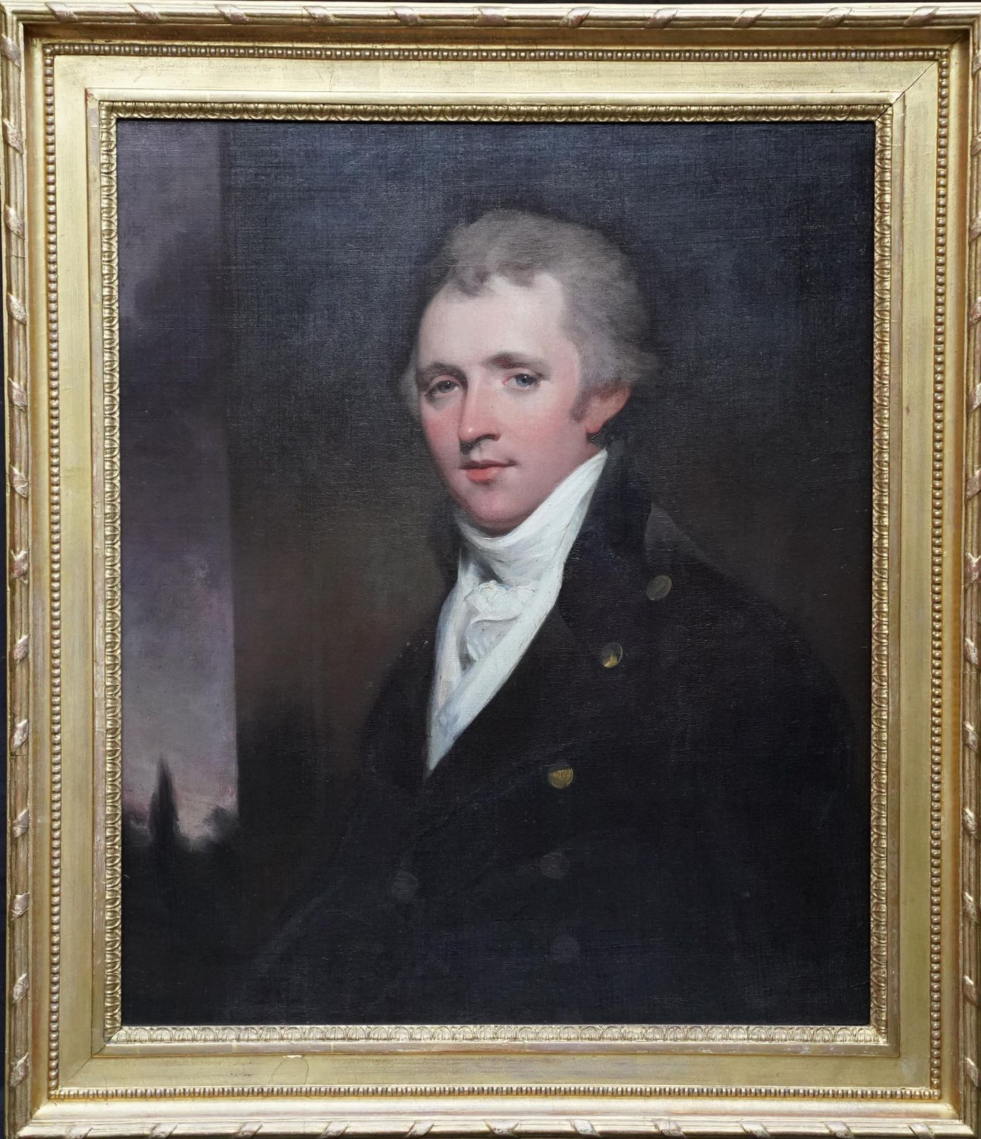 Portrait Of Major General James Hanson Salmond   British 18thc Art Oil Paintingcirca 1795