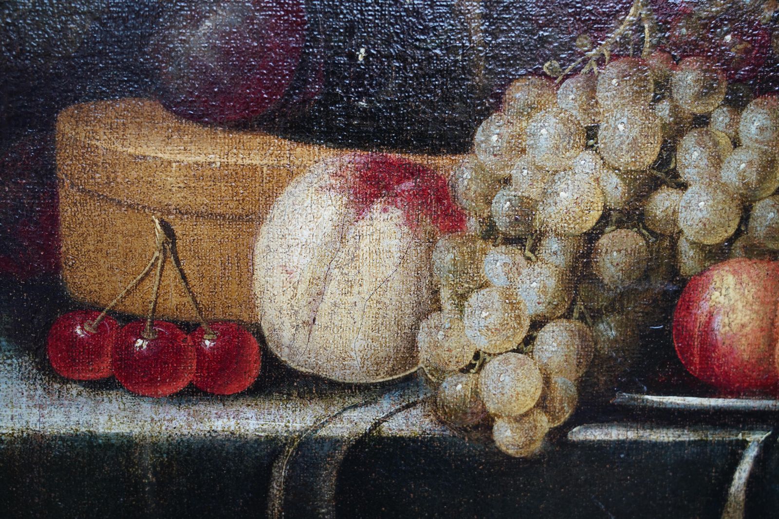 8664.0 Still Life Of Fruit   Dutch 17th Century Art Old Master Still Life Oil Paintingcirca 1660 photo