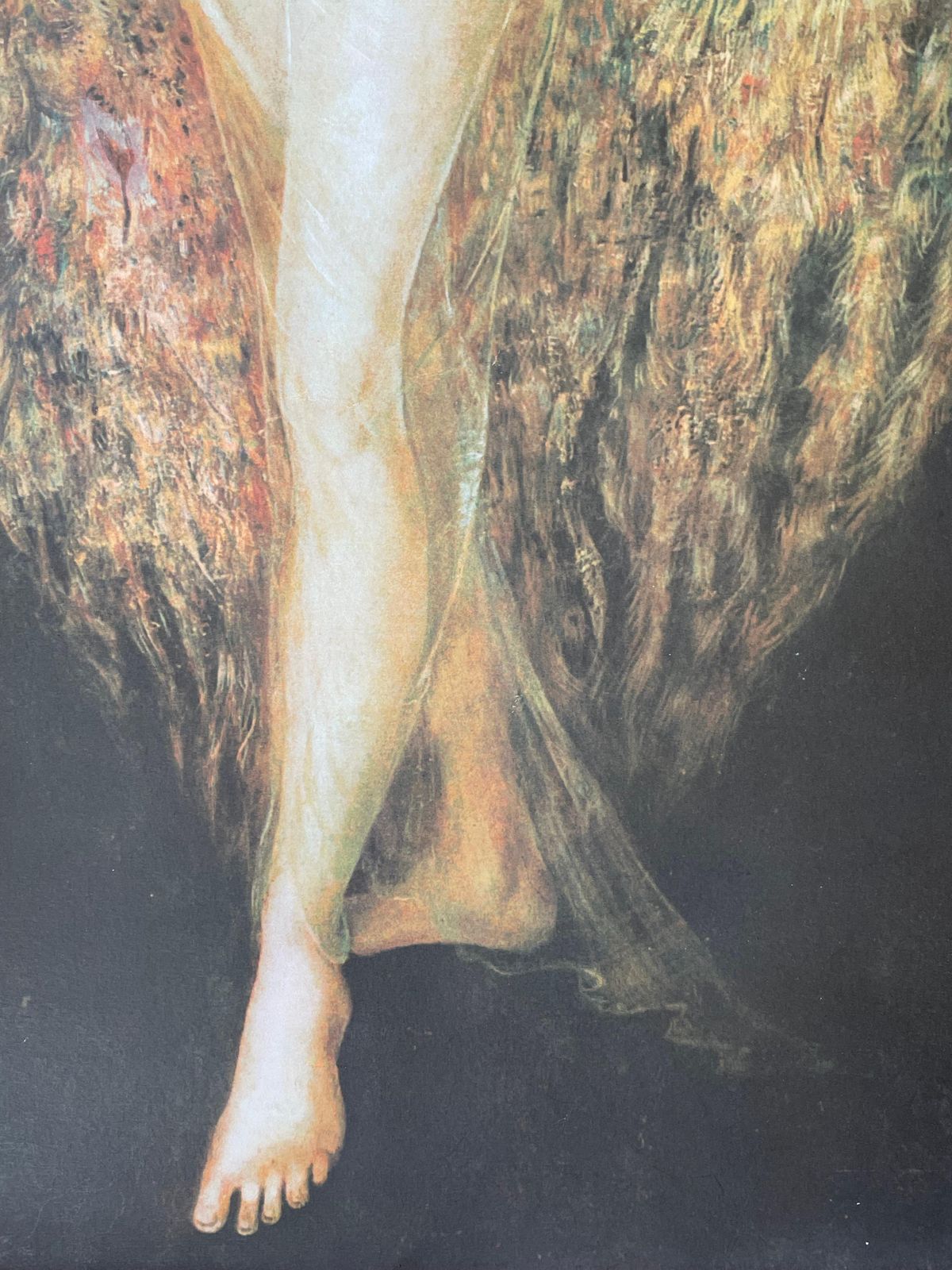 Leonor Finileonor Fini, Woman Dressed With Peacock Feathers, Circa 19701970 photo Art