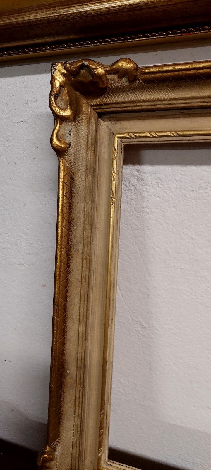 Lacquered And Gilded Wood Frame Early 900s, Italian photo vinterior