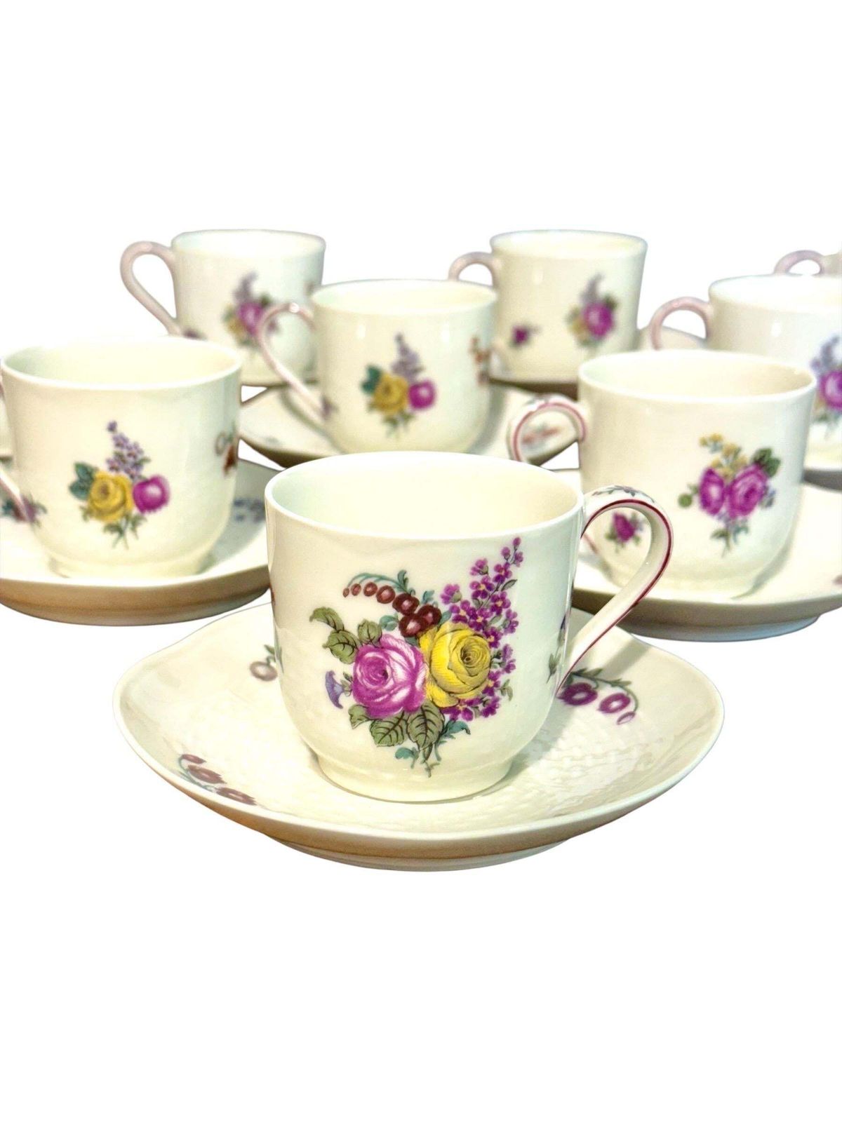 Théodore Haviland Coffee Set, Retailed By Rouard Paris, Late 19th Century photo furniture