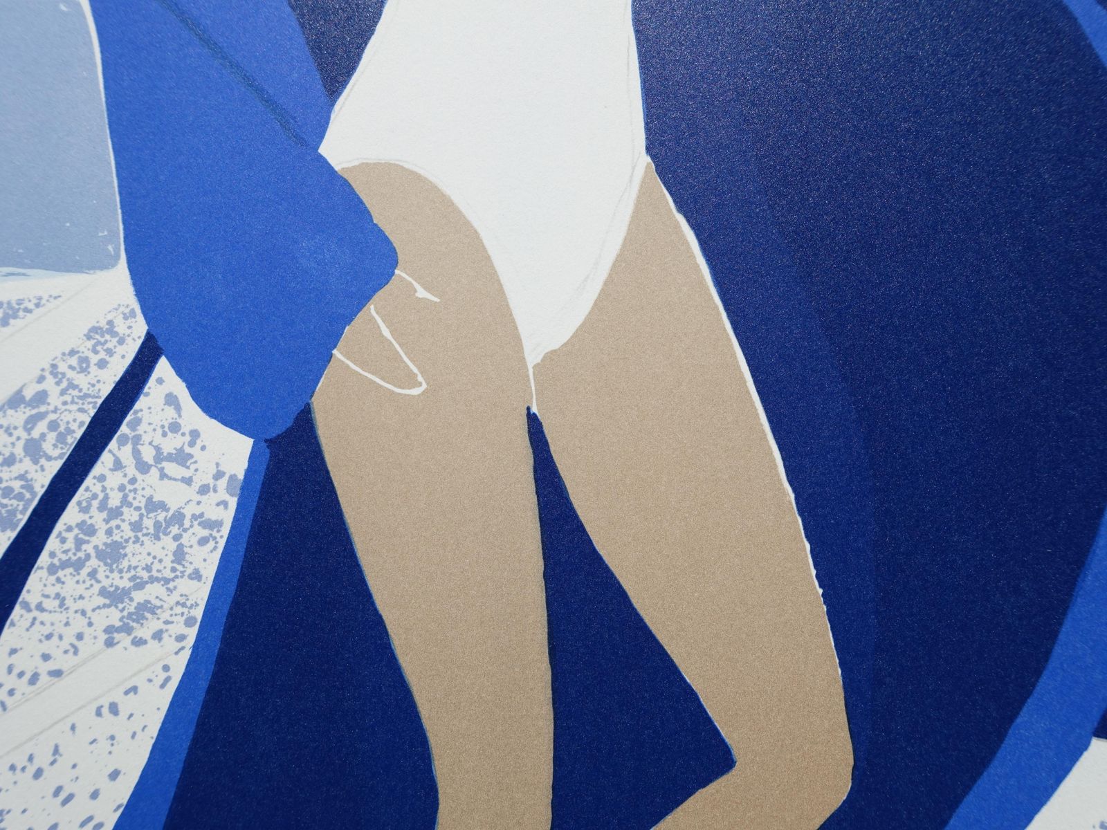 Serge Lassusthalasso At St Malo   Original Lithograph, Handsigned & Ltd /2501982 photo vintage