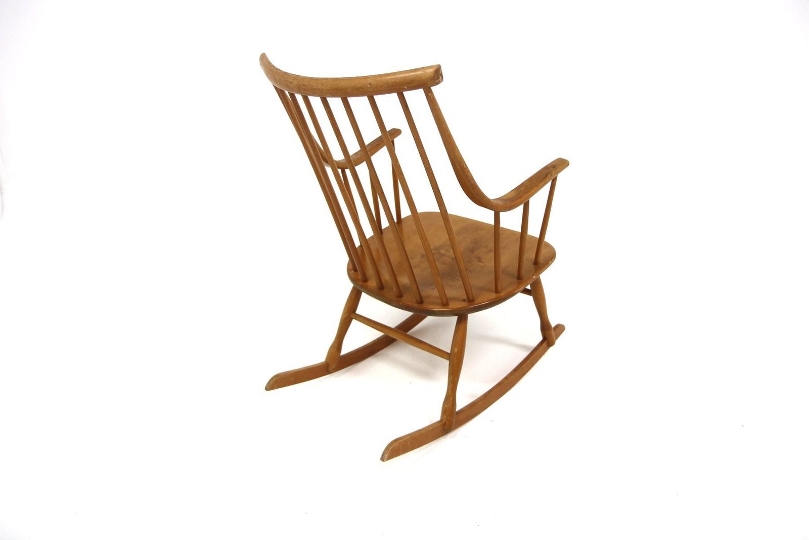 Scandinavian Rocking Chair By Lena Larsson For Nesto, 1960