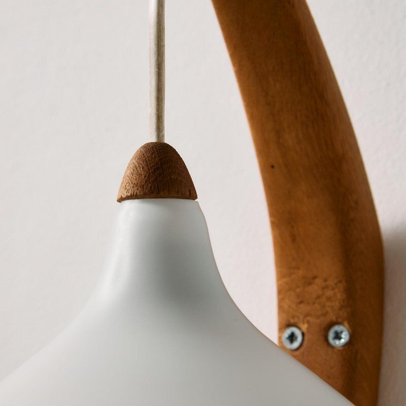 Teak And Glass Wall Lamp By Uno And östen Kristiansson For Luxus photo 726.0