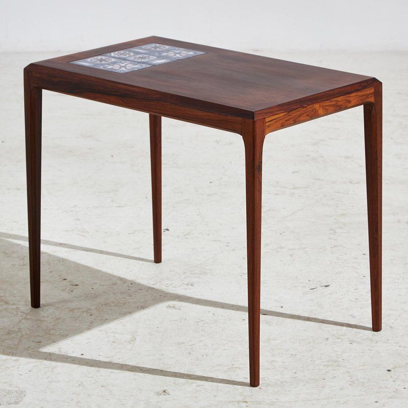 Rosewood Nesting Tables By Johannes Andersen For Cfc Silkeborg, 1960s, Set Of 3 photo buy