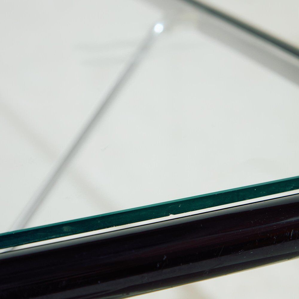 Metal And Glass Coffee Table By Niels Bendtsen photo vintage
