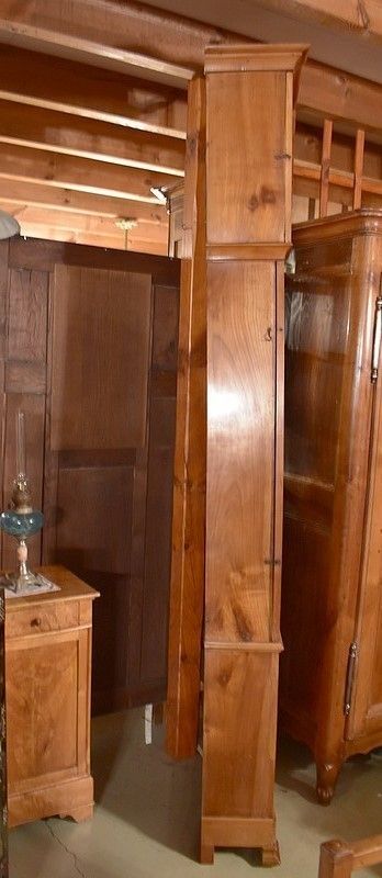 photo furniture Parquet Clock Louis Philippe Cherry 19th Century