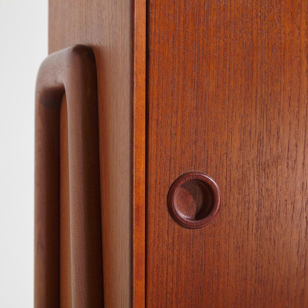 4970.0 Model 3 Teak Double Sideboard By Gunni Omann For Oman Junn, 1960s photo