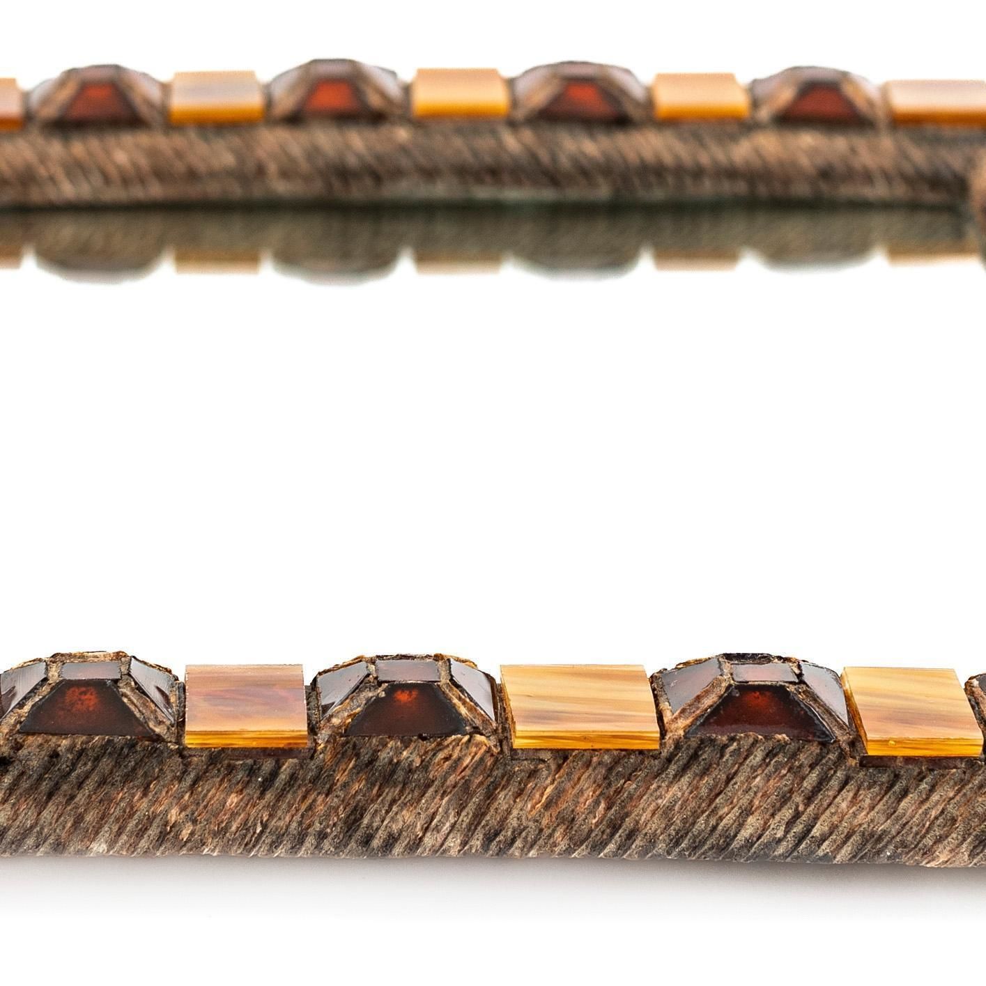photo furniture French Mid Centruy Resin Glass Mosaic Mirror In The Style Of Line Vautrin 1960s