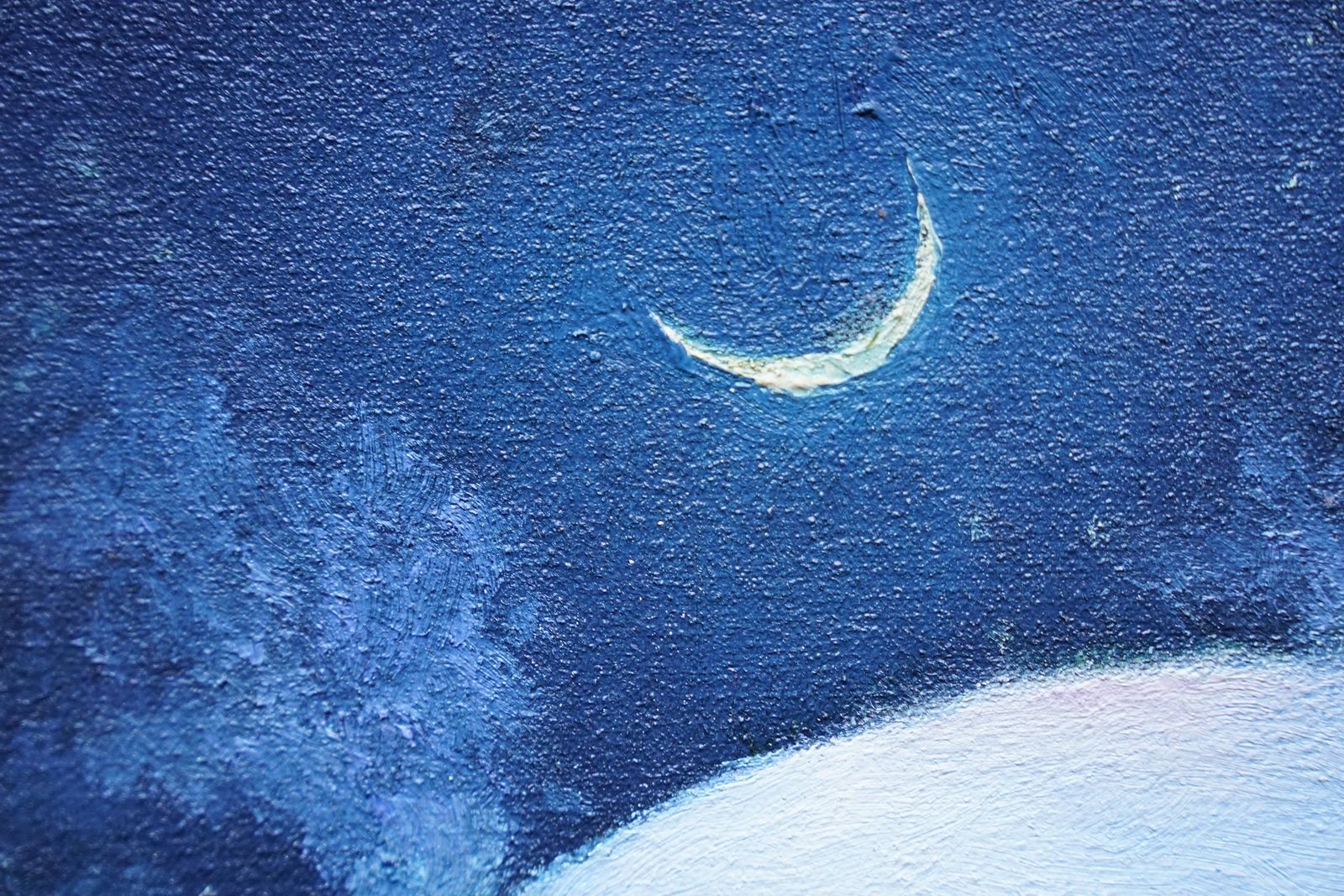 Glyn Morganmagic Mushroom In A Landscape   Welsh Post Impressionist Art Oil Painting2007 photo for sale