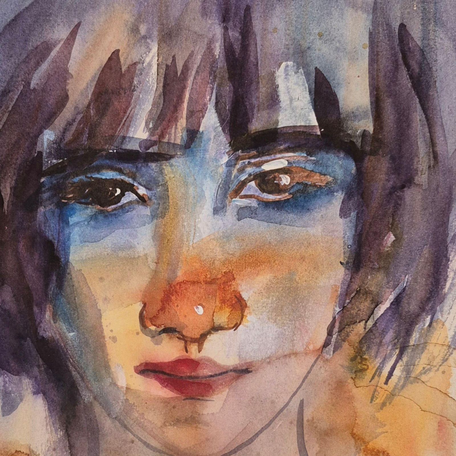 Anna Masiul Gozdeckaimprovisations, Contemporary Painting, Acrylic On Paper, Polish Artist2026 photo Art