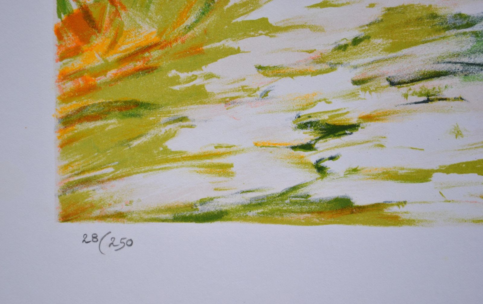 Victor Zarouthe Small Path In Provence   Original Lithograph, Handsigned & Ltd /1501982 photo Art