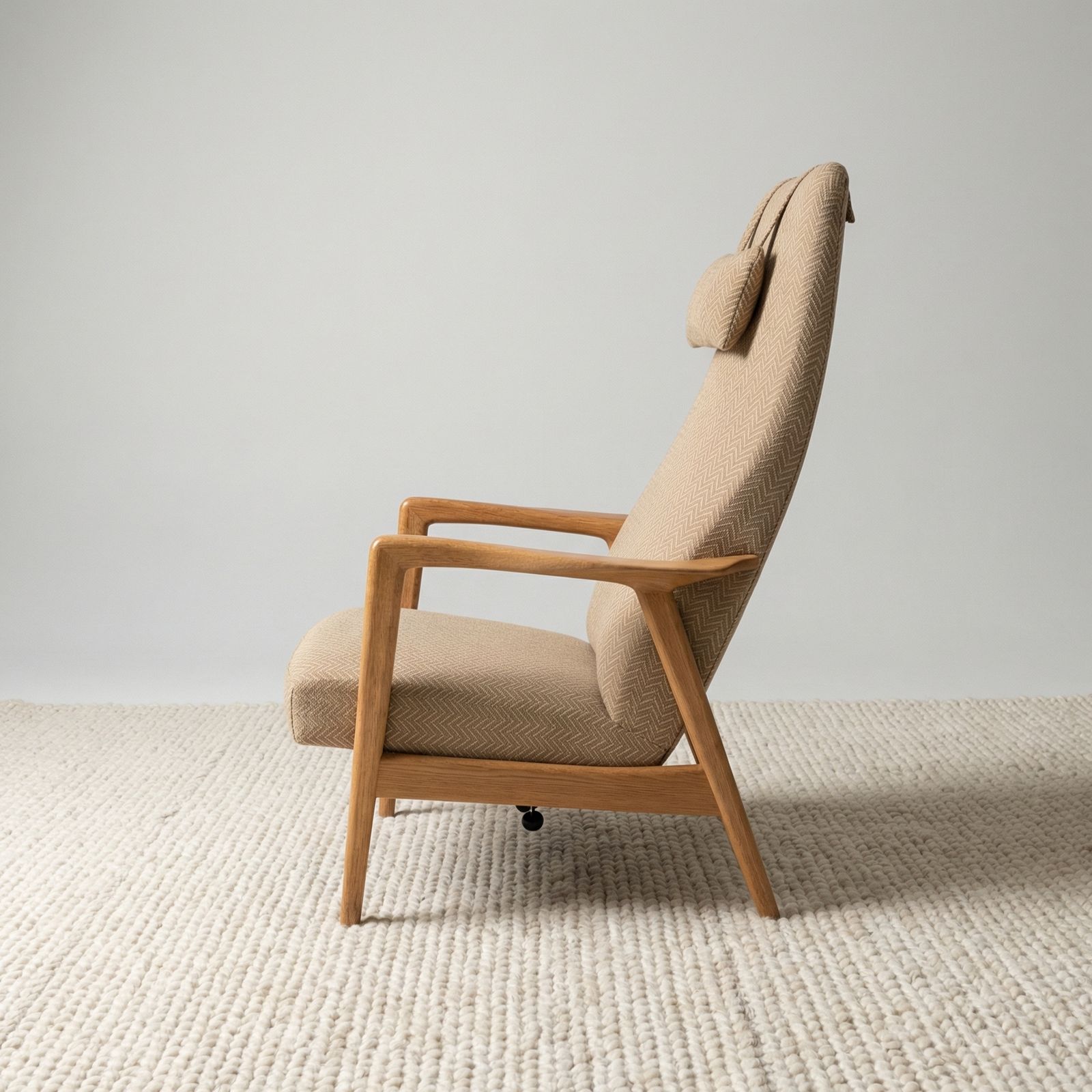 Alf Svensson “Contour” Reclining Armchair For Dux, 1960s, Sweden photo for sale
