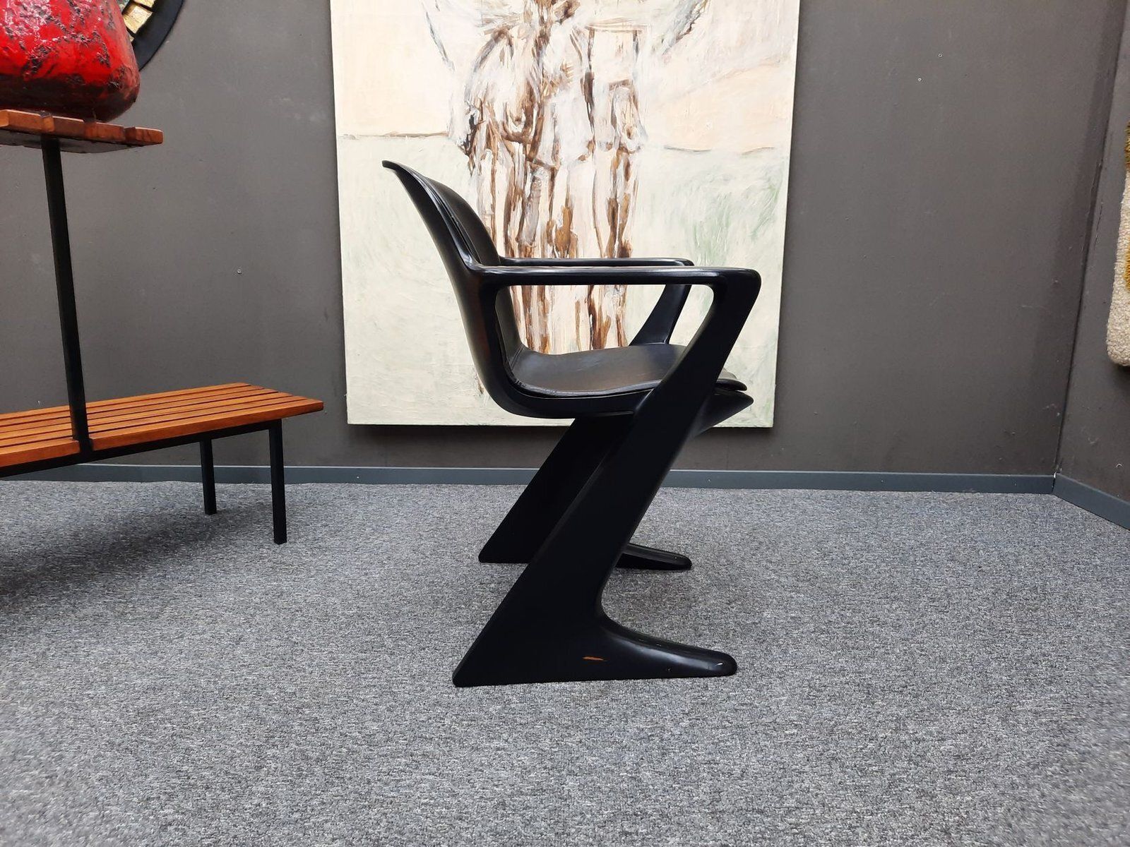 Kangaroo Z Chair By Ernst Moeckl & Siegfried Mehl For Horn Collection, 1960s photo 564.0