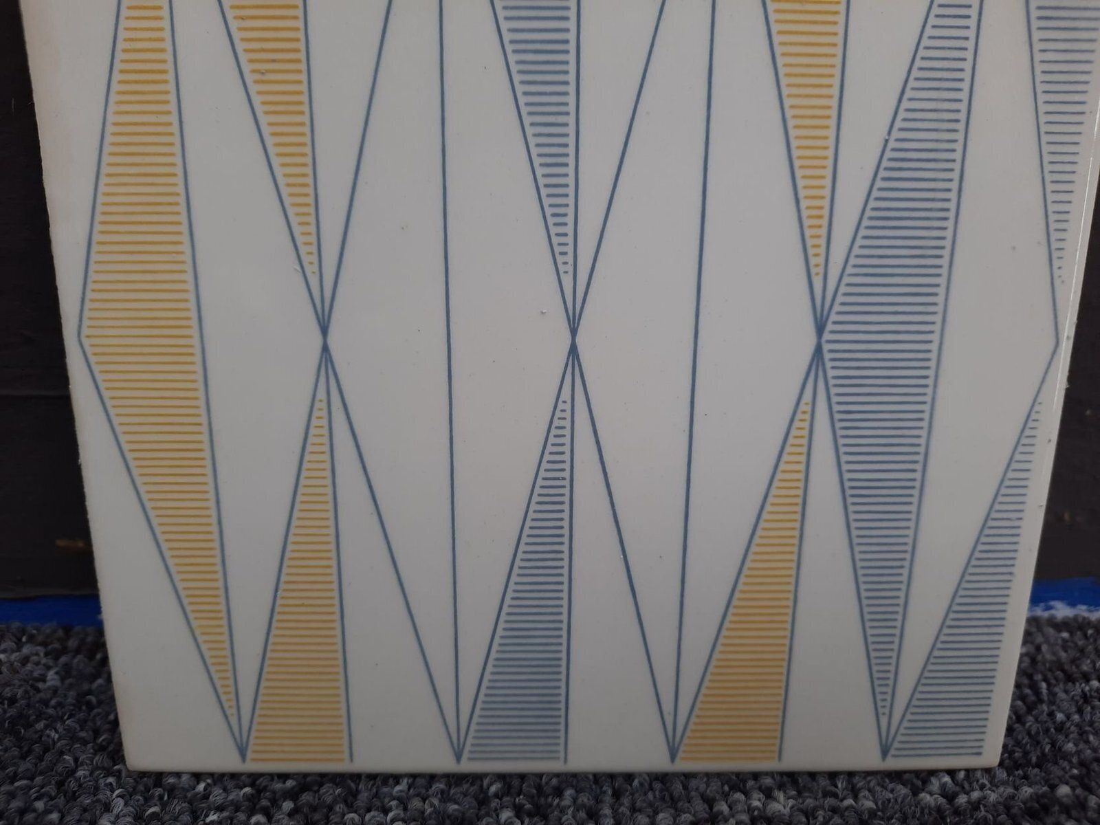 Wall Tiles By Gio Ponti For Richard Ginori, 1950s, Set Of 130 photo vintage