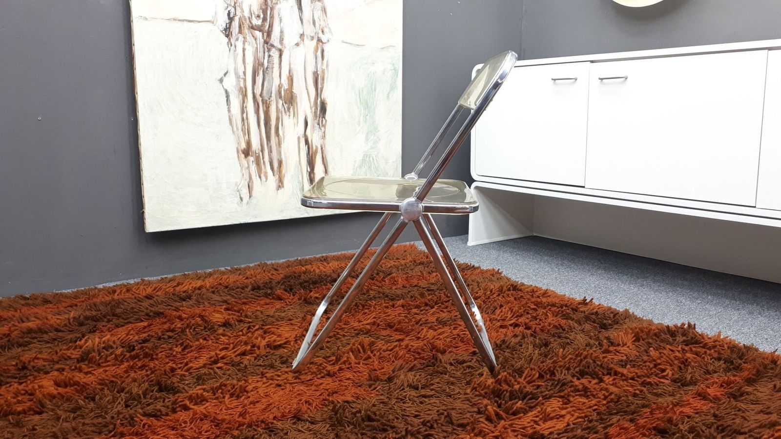 Space Age Plia Folding Chairs By Giancarlo Piretti For Castelli, 1960s, Set Of 4 photo 998.0