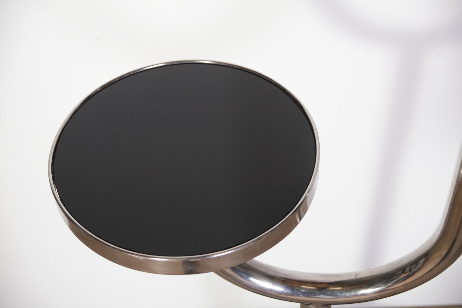 Modernistische Chromen Vloerlamp, Voormalig Tsjecho Slowakije, Jaren 1940 photo buy