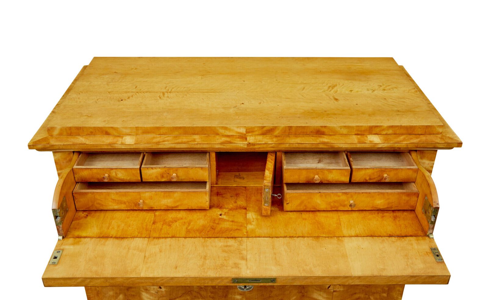 19th Century Swedish Biedermeier Secretaire Chest Of Drawers photo furniture