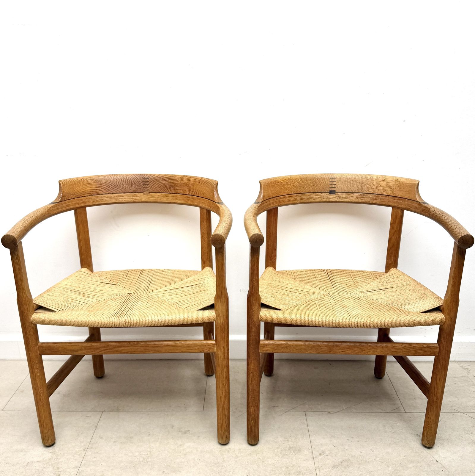 Danish “Captain’s” Chairs By Hans Wegner photo furniture