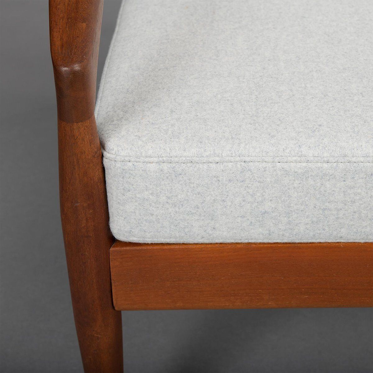 photo buy Danish Paper Knife Sofa Model 121 Attributed To Kai Kristiansen For Magnus Olesen, 1960s