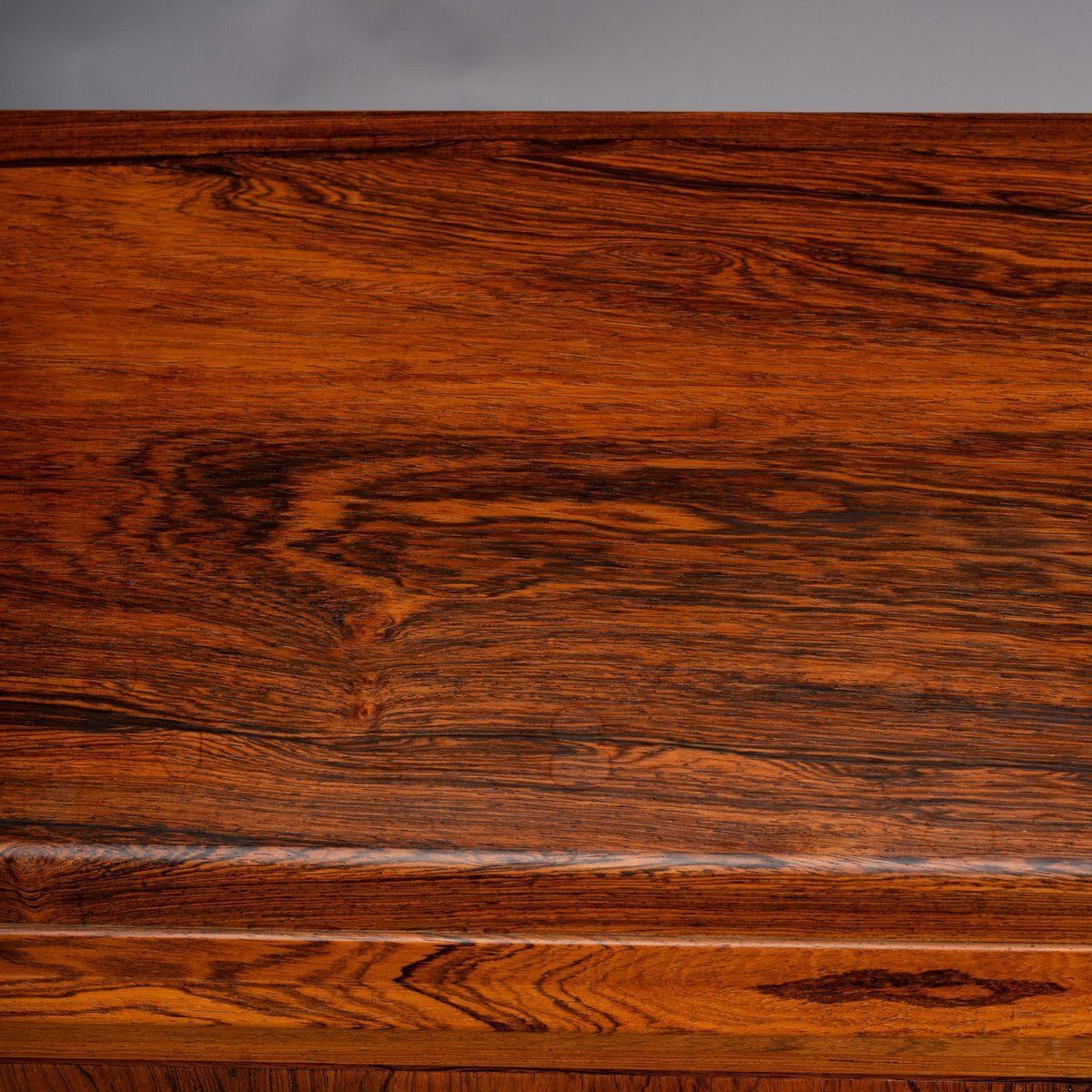 photo vinterior Rosewood Secretary Attributed To Erling Torvits For Klim Mobelfabrik, 1960s