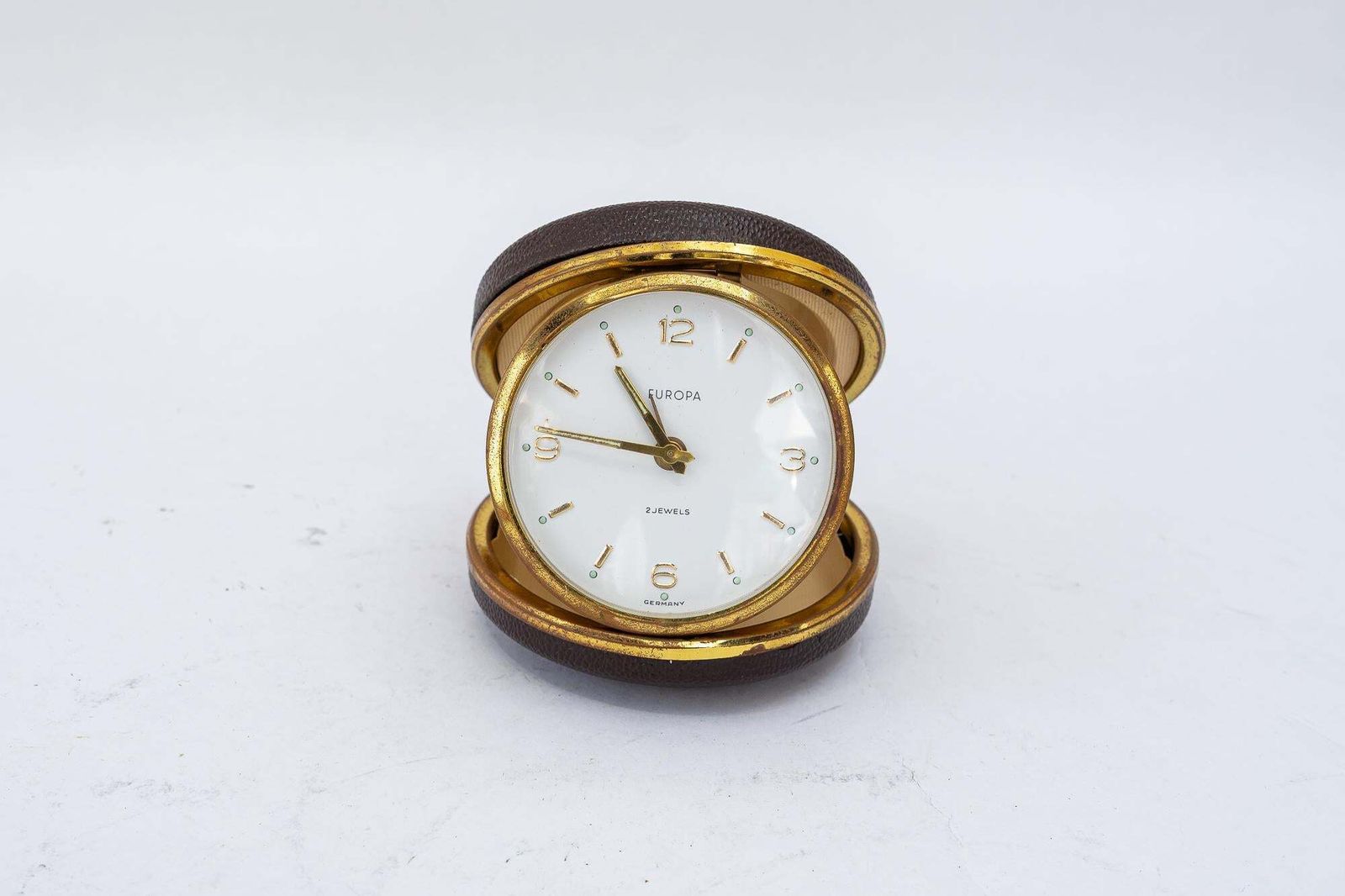 Travel Alarm Clock "Europa", 1950s photo for sale