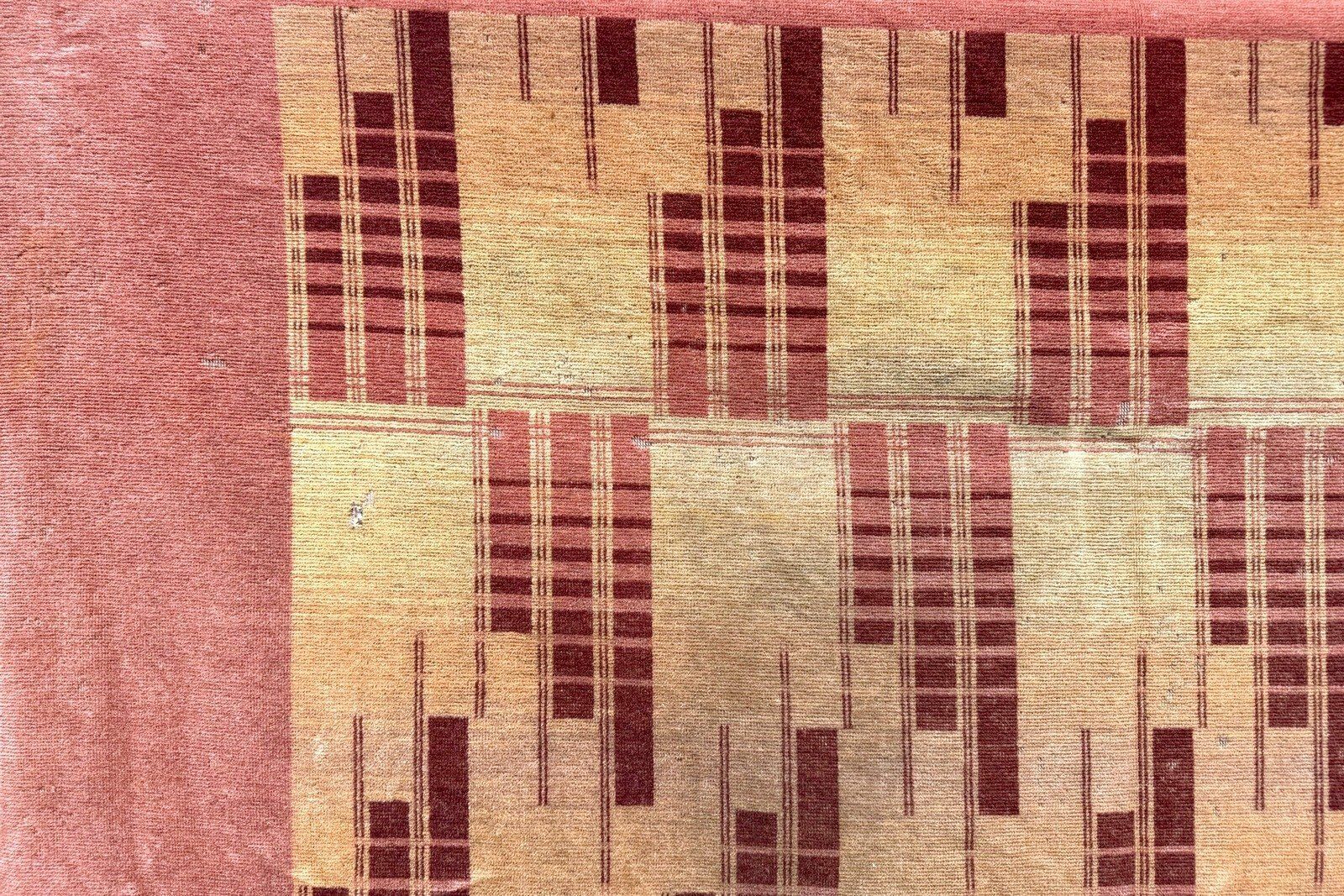 Sofa Cover In Upholstered Velvet With Cubist Decor, Germany, 1930s