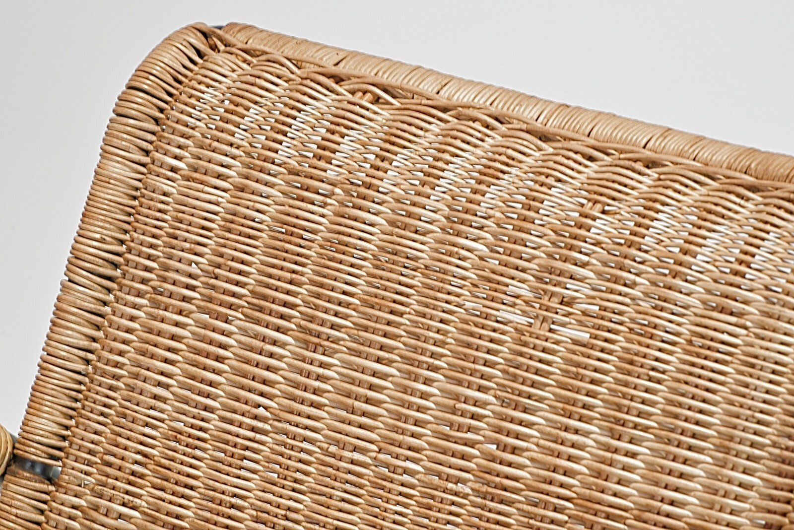 Tubular And Rattan Steel Chair By Erich Dieckmann, Germany, 1930s photo vintage