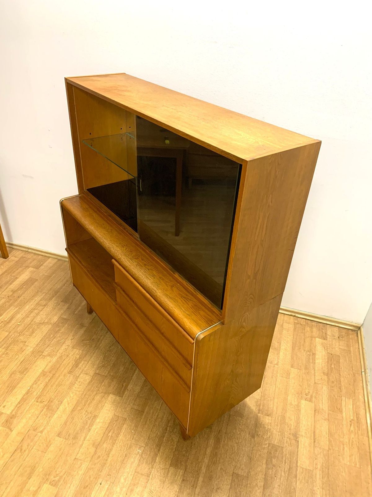 Retro Chest Of Drawers With Extension, Bohumil Landsman, 1960s, Czechoslovakia photo buy