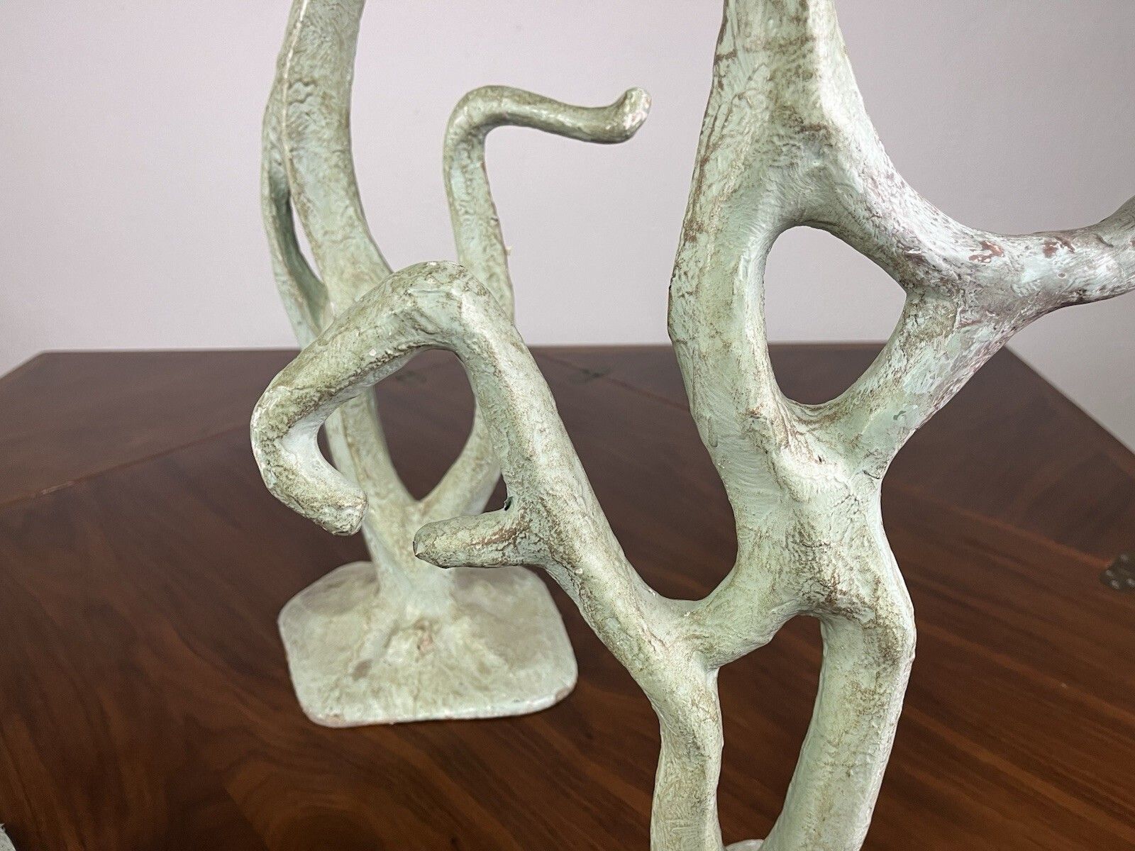 photo for sale Set Of Three 50’s Vintage Design Papier Mache Sculptures