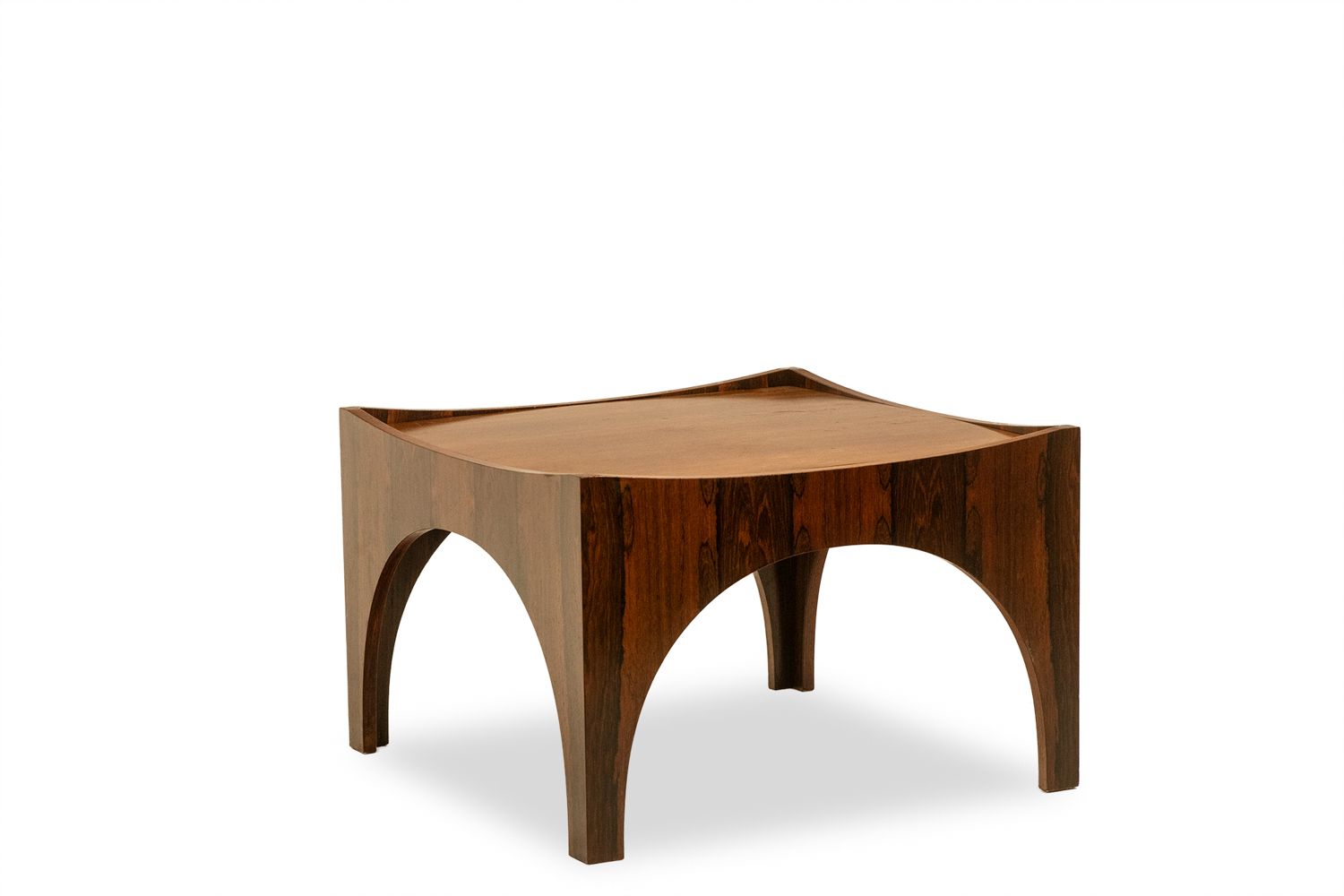 photo vinterior Pair Of Rosewood Side Tables Or Coffee Tables. 1970s