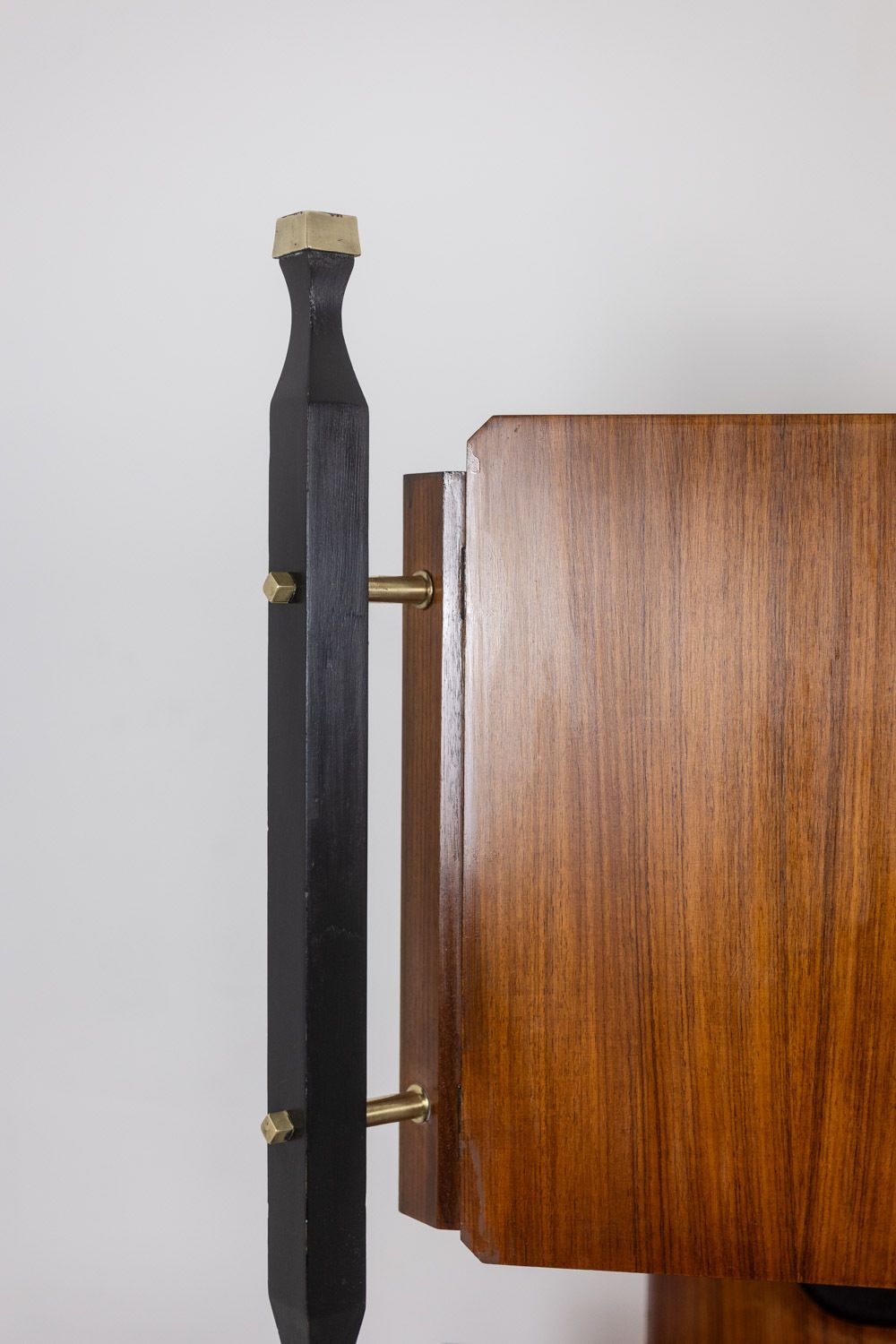 photo furniture Pair Of Italian Teak Veneer Cabinets. 1960s.