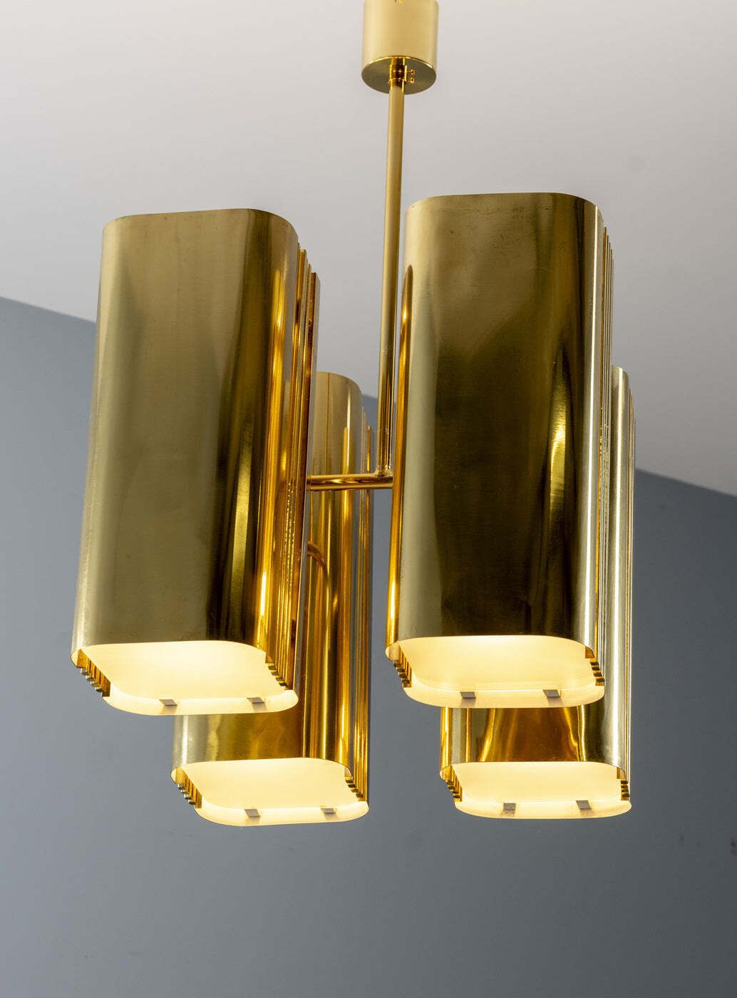Brutalistische Hanglamp, Jaren 1970, Modernistisch photo for sale