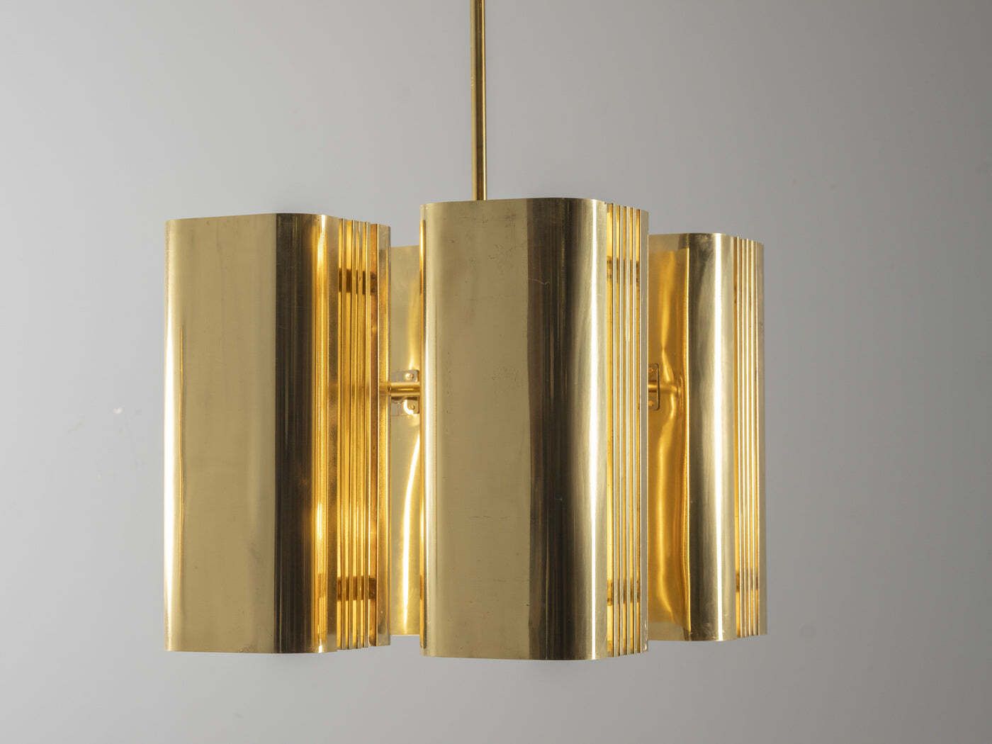photo furniture Brutalistische Hanglamp, Jaren 1970, Modernistisch