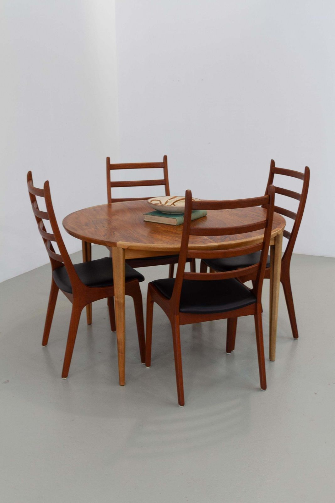 Danish Mid Century Teak Dining Chairs By Korup Stolefabrik, 1960s. Set Of 4. photo 1413.0